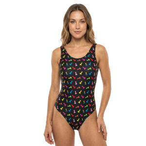 Sticazzi costume nuoto intero donna stile umoristico