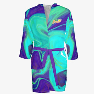 Accappatoio microfibra con cappuccio personalizzato