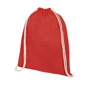 Zainetto con lacci Oregon in cotone personalizzato